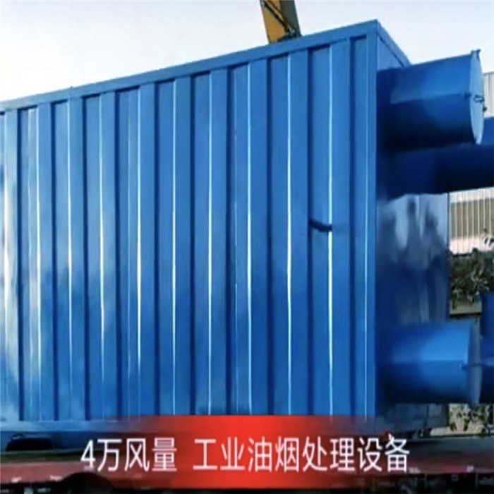 4萬風量工業油煙處理設備，德佳環保